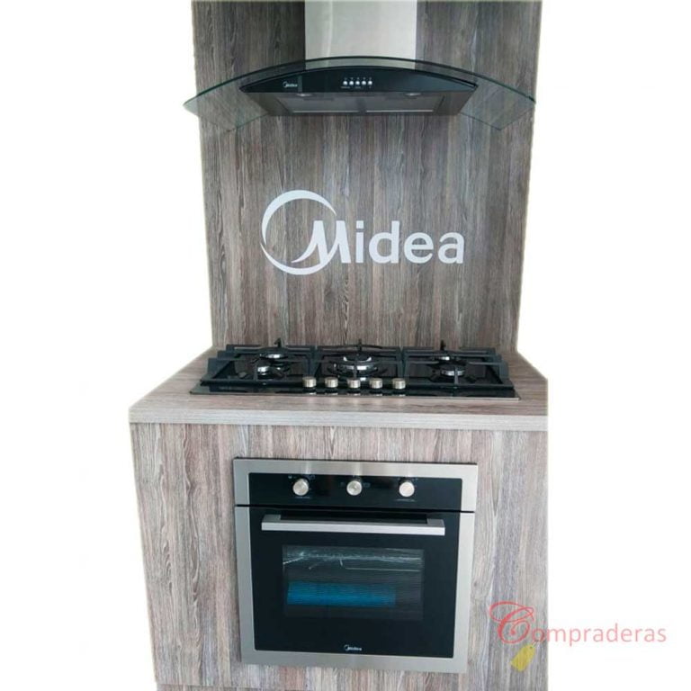 Midea – Cocina Encimera Vitrocerámica 5 Hornallas de 90 cm – Compraderas