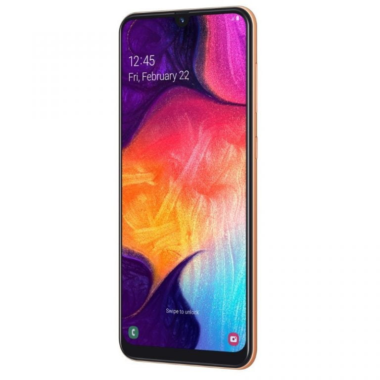 samsung galaxy a50 coral colour
