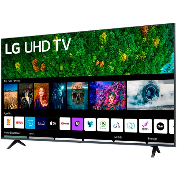sol Sierra Personas mayores LG – Smart TV LED de 55” Serie UQ80 Ultra HD 4K - Compraderas