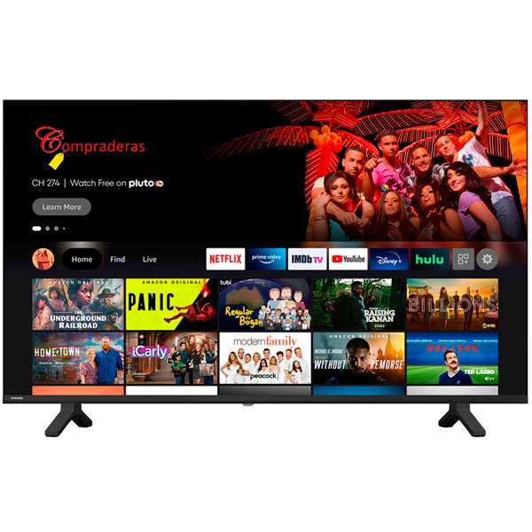 Smart TV portátil Toshiba 43V35LM LED Vidaa Full HD 43